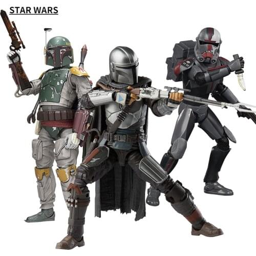 Star Wars The Black Series The Mandalorian Boba Fett Bad Batch Hunter Toy 6-Inch-Scale Collectible Action Figure Hasbro