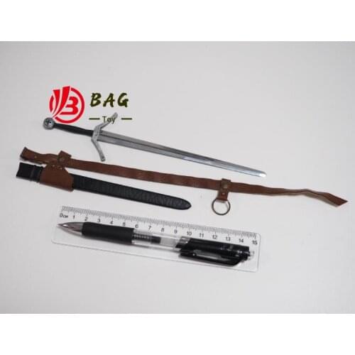 1/6 of the Action Figures Model FIRE PHOENIX FP001 Hospital Knight Belt Crusader Sword