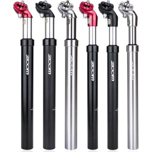 350mm Bike Suspension Seatpost MTB Mountain Road Bike Bicycle Seat Post Vibration Absorb Adjustable Seat Post 26.2mm 31.6mm