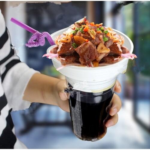 50pcs High quality creative snack drink cup creative birthday wedding BBQ picnic party favor food beverage milk tea cups