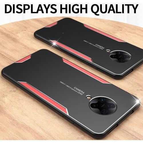 Luxury Full Protection Shockproof Matte Aluminum Metal Phone Back Cover For Xiaomi Redmi K30 K20 Pro Case Fundas Coque