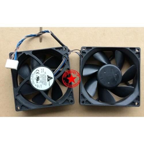 Delta Electronics PN:508064-001 QFR0912VH PN:468773-001 DC 12V 0.60A 90x90x25mm Server Cooling Fan