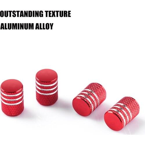 Car Tires Valves Stem Caps Auto Bicycle Moto Air Tyres Aluminum Alloy Cover Wheels Spare Parts Accessories For Ford Fiat Bmw Vw