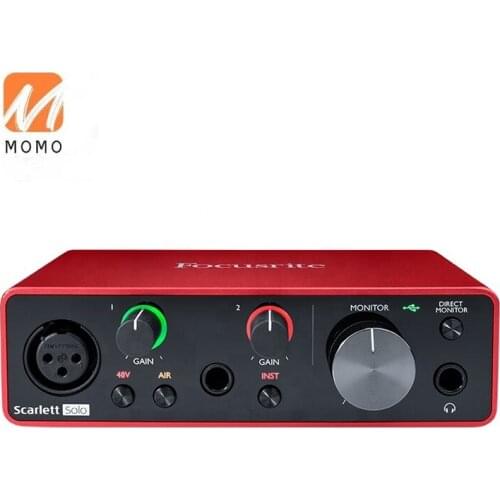 New Model Solo 3rd Professional Audio Interface Sound Card