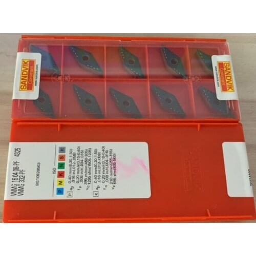 ORIGINAL 10PCS CARBIDE INSERT VNMG160408-PF4325