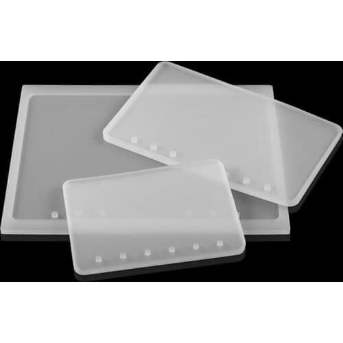 A4/A5 File Folder Artboard Resin Mould Crystal Epoxy Resin Drawing Board Clip Silicone Stationery Splint for DIY Crystal Mold