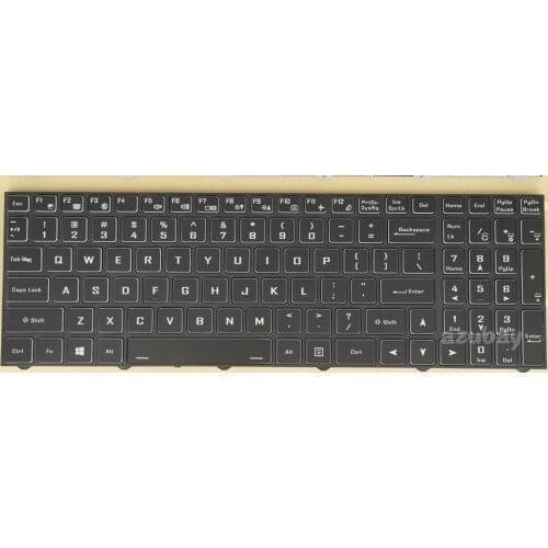 US Keyboard for Clevo PC51DD2-D PC51DF1 PC51DF1-D PC51DN2 PC51DN2-D PC70DC PC70DC-D PC70DD2 PC70DD2-D PC70DF1 PC70DF1-D, Backlit