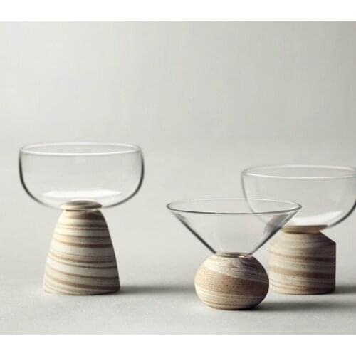 Japanese Glass Tea Cup Creative Modern Cups Ceramic Handmade Pottery Bowl Small Goblet Cup Kubek Do Herbaty Teacups Tea Set Cup