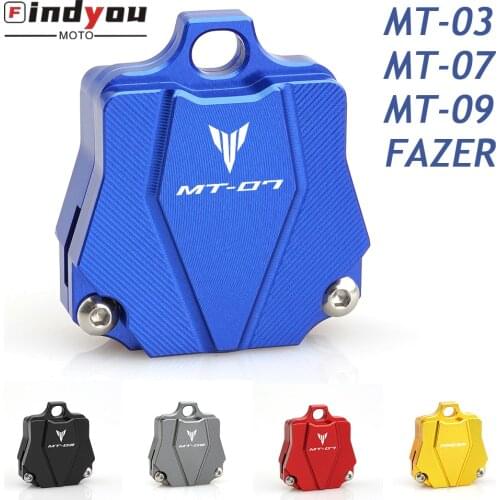 For Yamaha MT09 MT07 MT03 MT MT-09 MT-07 MT-03 TRACER 900GT 700GT Motorcycle CNC Accessories Key Shell Case Protective Cover