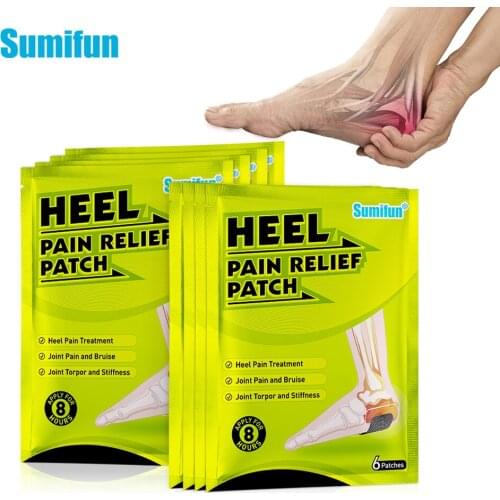 18pcs Heel Pain Relief Medical Plaster Treatment Gout Bone Tendonitis Joints Orthopedic Patch Herbal Foot Care Patches Pedicura