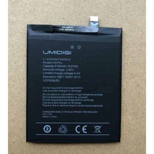 Phone battery for UMIDIGI A5 PRO one one pro s3 pro A3 Long standby time High capacity battery