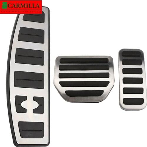 Carmilla Car Pedals for Land Range Rover Sport/Discovery 3 4 Lr3 Lr4 LHD Gas Accelerator Footrest Modified Pedal Pad Refit Cover