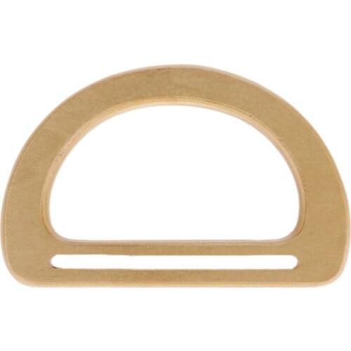 Wooden Bag Handle Replacement for DIY Purse Making Handbag Shopping Tote E56C