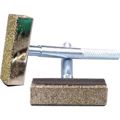 Electroplating Diamond T-shaped Grinding Disc Wheel Stone Dresser Tool Dressing Bench Grinder Grinding Tool