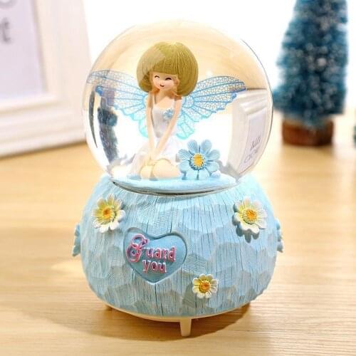 Gift For Girlfriend Spieluhr Carrossel Musically Ballerina Musical Snow Ball Boite A Musique Carousel Caja De Musica Music Box