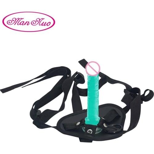 Realistic Dildo Strap on Mini Dildos Sex Toy Couples Strapon Finger Penis Panties with Suction Cup Lesbian Adult Sex Products 18