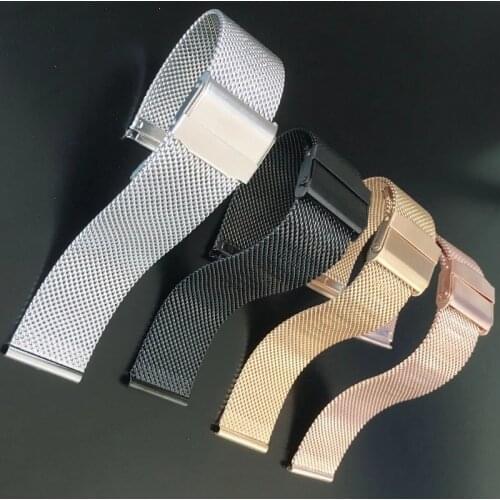 For Huawei GT/GT2 Watch 16/18/20/22 mm Replacement Strap Stainless Steel B5 B3 Band Bracelet Universal