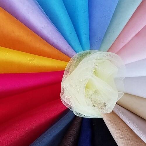 Mesh Fabric Bridal Fabric Tulle Fabric 1.6 Meters Width WAS10226