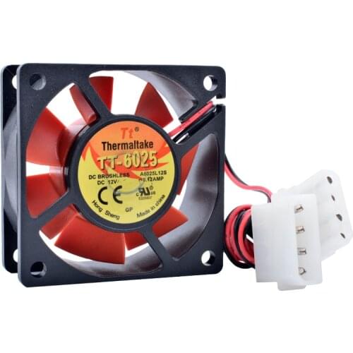 Brand new COOLING REVOLUTION A6025L12S 6cm 6025 60mm fan DC 12V Computer chassis cooling fan