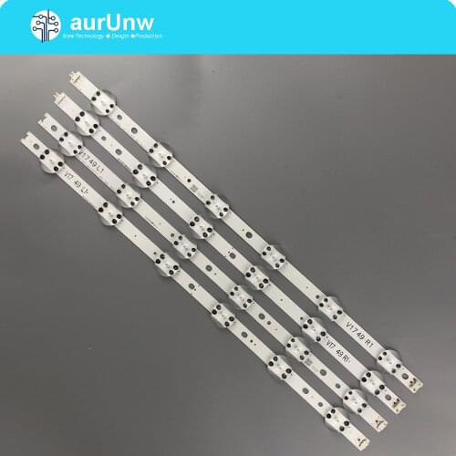 LED Backlight strip 12 lamp For LG 49" V17 ART3 TV 49LV340C JB3B1591A02499 49UV340C 49UJ6565 6916L-2862A 2863A LC490DGG 49uj670v