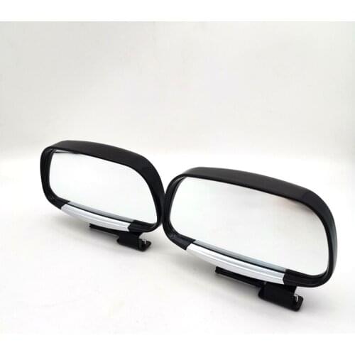 Universal 180 Degree Adjustable Car Blind Spot Side Rear View Wide Angle Mirrors