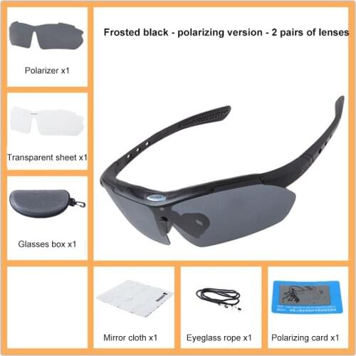 Bikeboy Polarized Cycling Glasses Nearsighted Men And Women Outdoor Sports Sandproof Cycling Glasses Equipment
