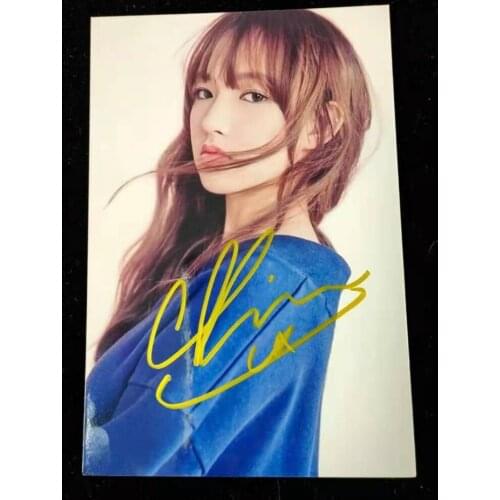 WJSN CHENG XIAO Autographed Hand Signed Photo 4*6 inches K-POP GIFTS 052021