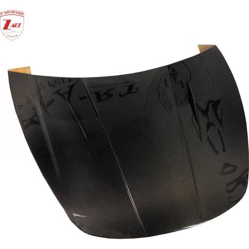 Z-ART model 3 carbon fiber front hood for Model 3 carbon fiber front trunk lid for Tesla model 3 front trunk cover