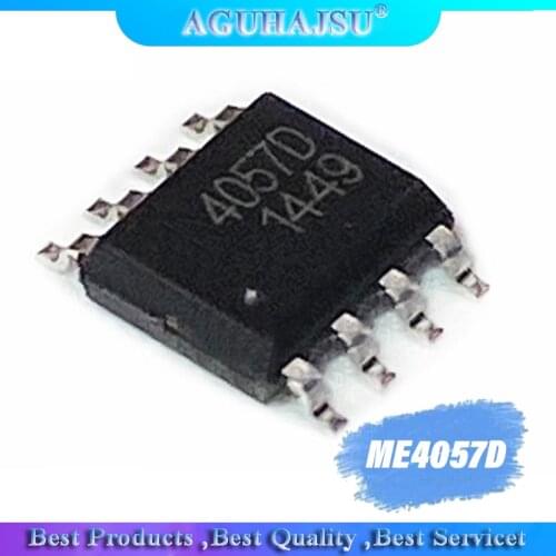 10pcs/lot ME4057D 4057D SOP8 4.35V charger for lithium-ion battery Mobile IC original