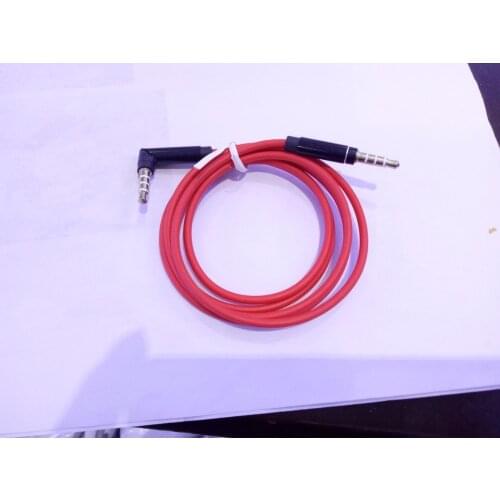 100pcs 4-pole 3.5mm Male To 3.5mm Male Car Aux Auxiliary Cord Stereo Audio Cable For Connector 3 5mm Speaker Mini Jack New