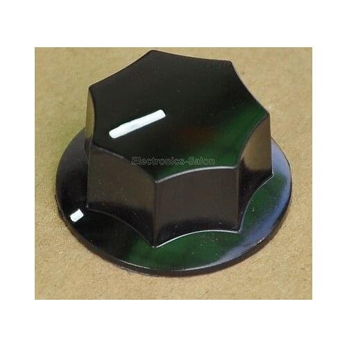 10x Pot Knobs, 1.31" x 0.63" Shaft 1/4", MF-B03, for HAM Radio / Audio