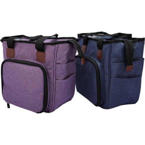 40% Hot Sales!!! Travel Dustproof Yarn Needle Knitting Tote Storage Bag Crochet Holder Organizer