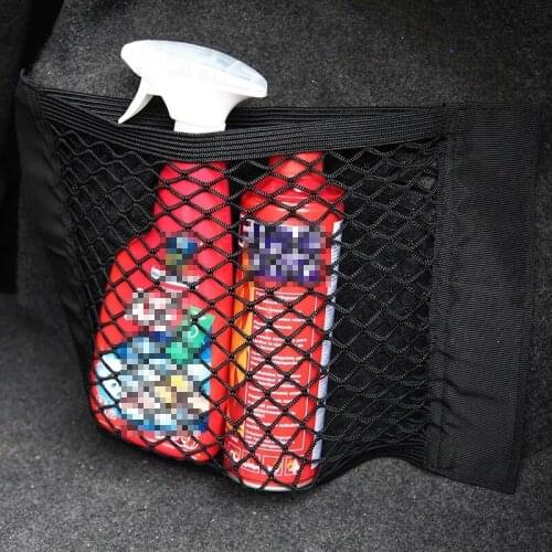 Car Trunk luggage Net bag For Ford Focus 2 3 4 Fiesta For Toyota Corolla Avensis CHR Camry For Mazda 2 3 6 cx-5 Lada Accessories