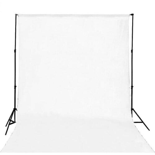 DAWNKNOW White screen cotton Muslin background Photography Solid color backdrop lighting studio Chromakey