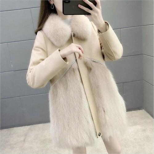 fashion Yshop Women's Leather Down Jackets