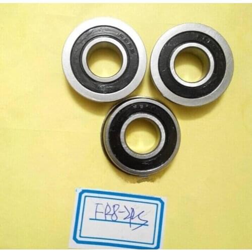 50pcs FR8-2RS inch flanged bearing for Wheelchair FR8RS FR8 2RS miniature flange ball bearings 12.7*28.575*7.938mm