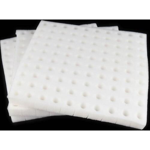 1/2/3/5/10pcs 250mm by 250mm Nursery Sponge Gardening Hydroponics Sponge Vegetables Hydroponics Sponge for Garden Supplies