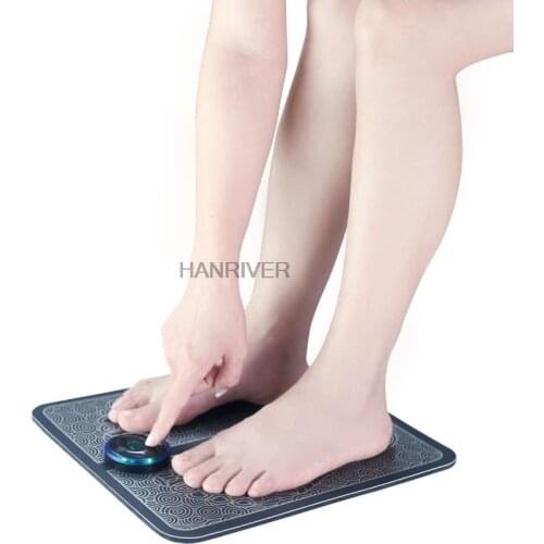 Pulse foot sole foot massage pad EMS physiotherapy foot massage machine USB charging mobile foot massage device