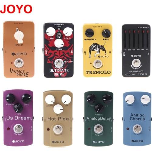 JOYO JF-34 Distortion Guitar Effect Pedal True Bypass Guitar Amp Simulator Effect Pedal Guitar Accessories Guitar Amplifier