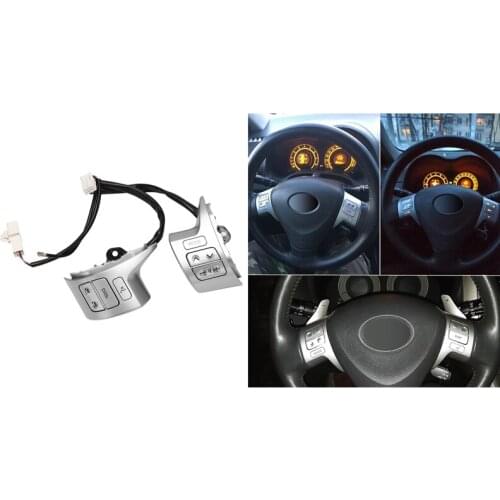 Car Steering Wheel Control Button Cruise Control Volume Control Switch Button for Peugeot 107 Toyota Corolla 2007-2010