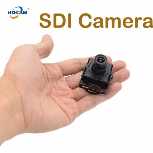HQCAM HD 1080P SDI Mini Camera 2.0MP 1/3 Panasonic Starlight 0.0008LUX Mini Sdi Camera Support TVI/CVI/AHD/CVBS/E-SDI/SDI System