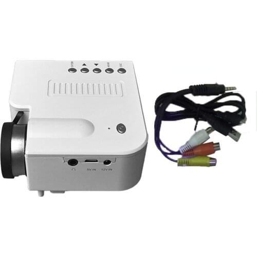 UC28C+ Home Projector Mini Miniature Portable 1080P HD Projection Mini LED Projector For Home Theater Entertainment