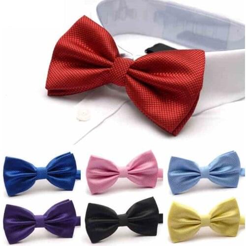 2019 New Men Bow Ties for Wedding Butterfly Mariage Gift Polyester classic Bowtie
