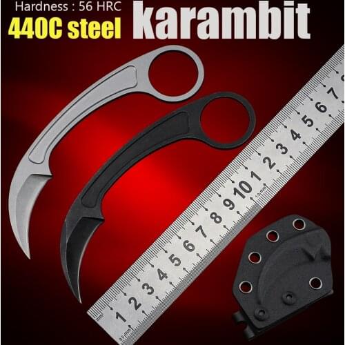 Karambit csgo knife camping tactical EDC tools outdoor survival knife