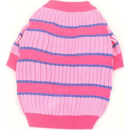 Dog Clothes Spring Warm Pet Dog Jacket Coat Puppy Pink Clothing Sweater For Small Medium Dogs Puppy Yorkshire Outfit S-2XL B1212