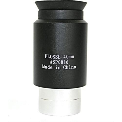1.25" PLOSSL 40mm Eyepiece Fully Coated Film Astronomical Telescope Ocular w/ Extinction Filter Thread for Astro Lens #5P0086