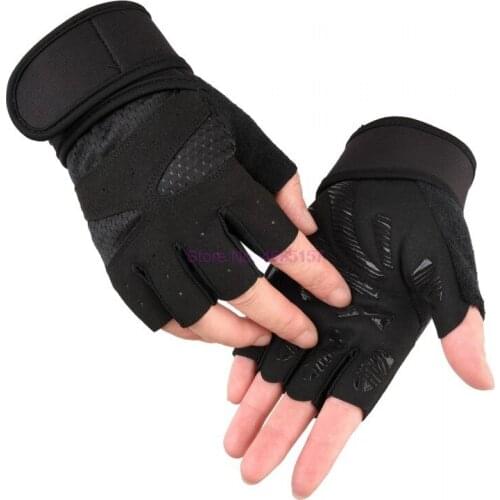 By DHL 200pair Sports fitness half-finger gloves thin Gym weightlifting breathable Palm thickening sport Cycling Pink gloves