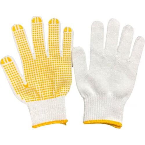 Construction site carry gloves unisex nylon breathable safety gloves men women wrist gloves fashion