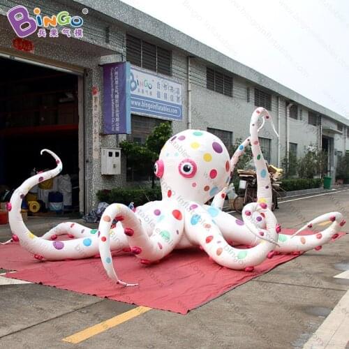 Personalized white PVC 20 feet large inflatable octopus decorative 6 meters octopus inflatables for outdoors toys