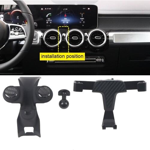 For Mercedes-Benz GLB X247 / B-Class W247 2019 2020 Car Air Vent Mount Smartphone Holder Stand Mobile Phone Stable Cradle